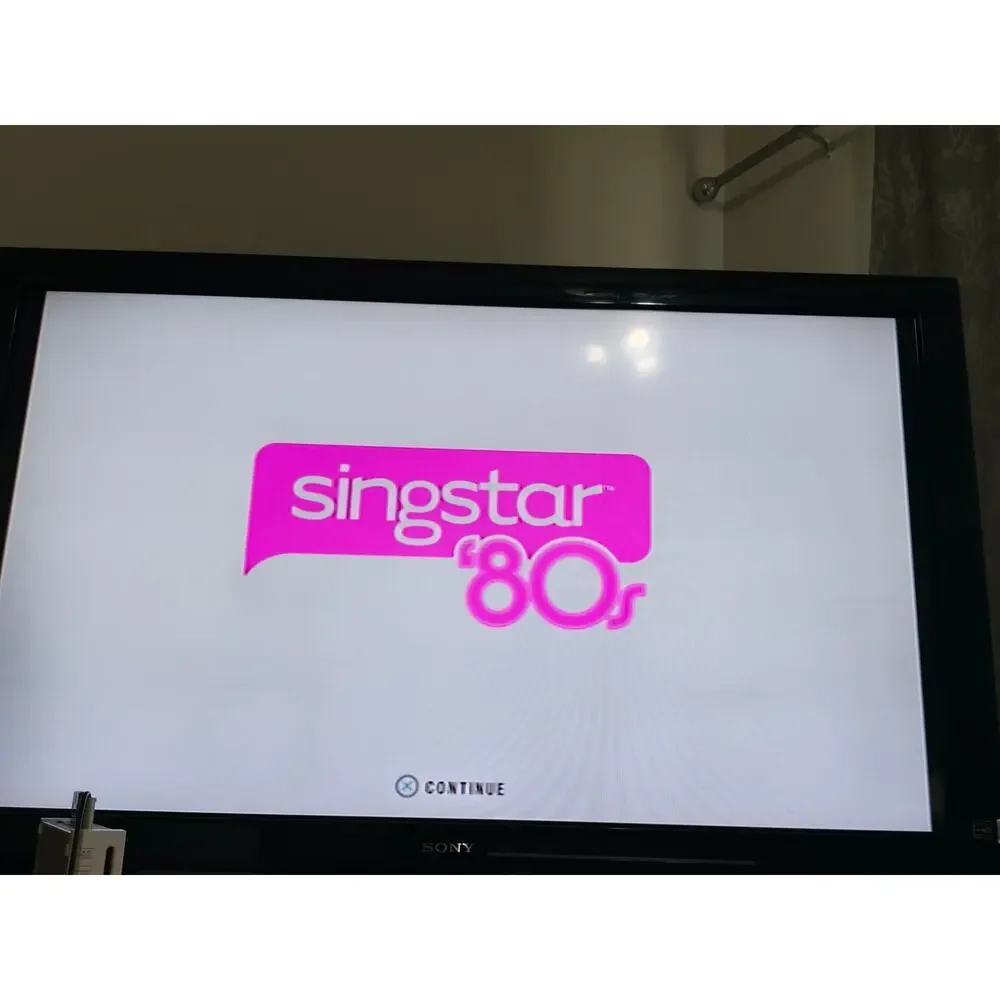 SingStar 80s PS2 CIB Complete w/ Manual PlayStation 2